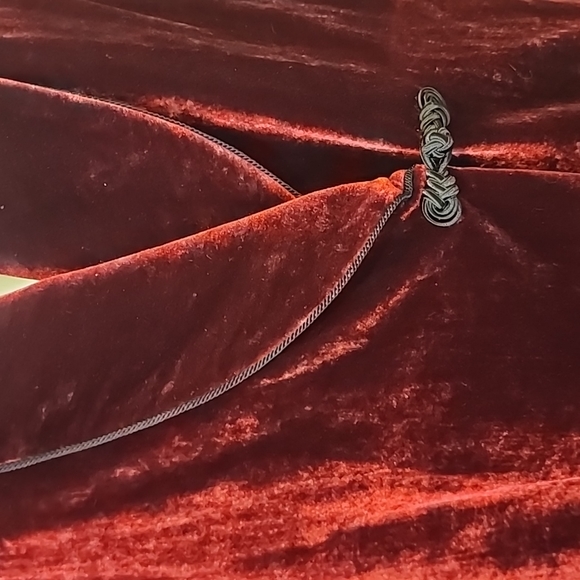 Tommy Hilfiger Red Crushed Velvet Vintage Suit - Picture 5 of 16